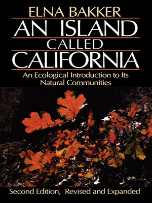 cover image of An Island Called California